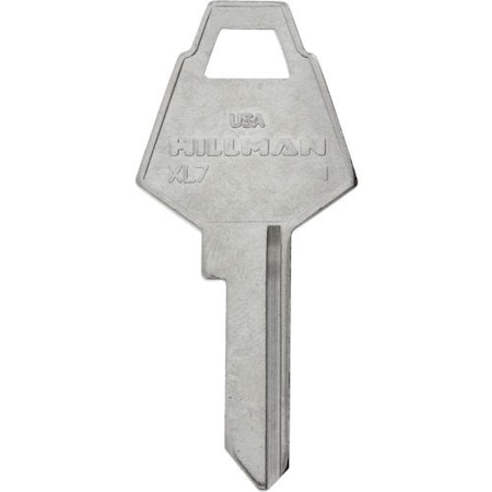 Hillman HILLMAN Mailbox Universal Key Blank XL7 Single, PK10 85454